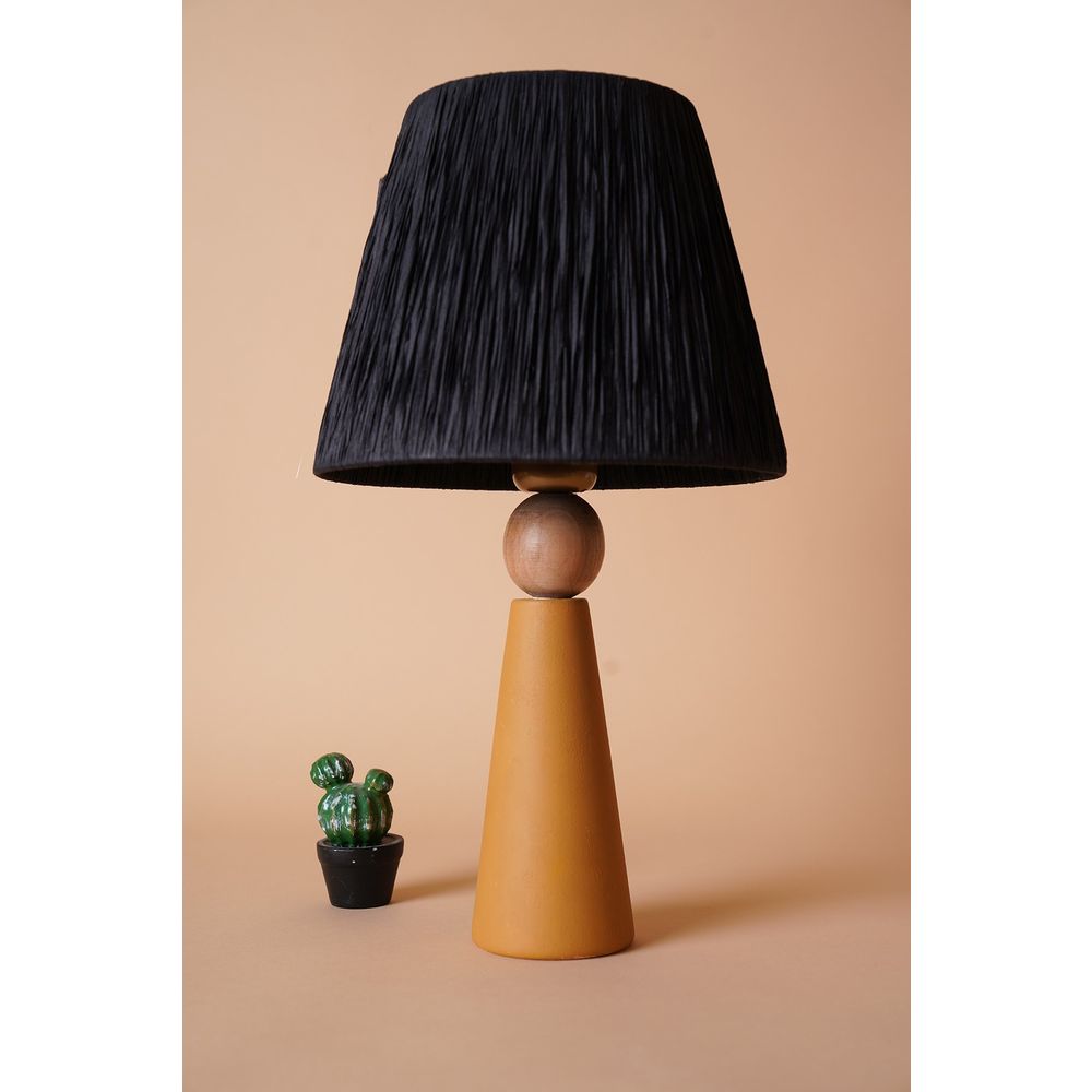 Žuta i Crna Stona Lampa YL497 slika 1