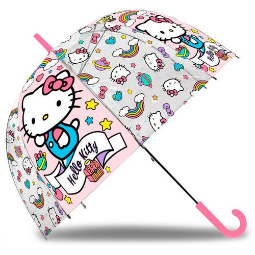 Hello Kitty automatic bubble kišobran 45cm slika 1