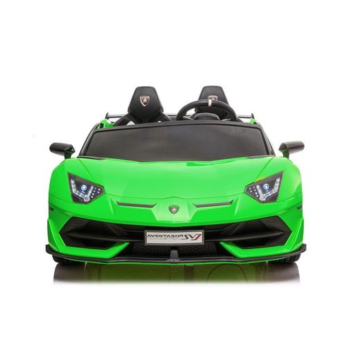 Licencirani auto na akumulator Lamborghini Aventador SX2028 - dvosjed - zeleni slika 2