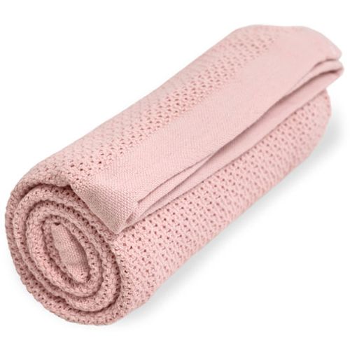 Vinter & Bloom Soft Grid deka - Crystal Pink slika 1