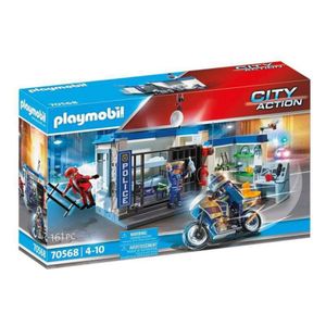 Playset City Action: Bijeg iz Zatvora Playmobil 70568 Policija (161 komada)