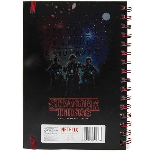 PYRAMID STRANGER THINGS (ONE SHEET) A5 METALLIC NOTEBOOK slika 2