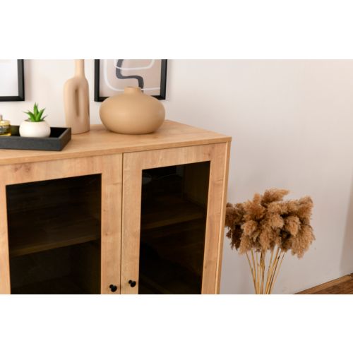 Woody Fashion Stol za posuđe, Calvin Sideboard Glass slika 2