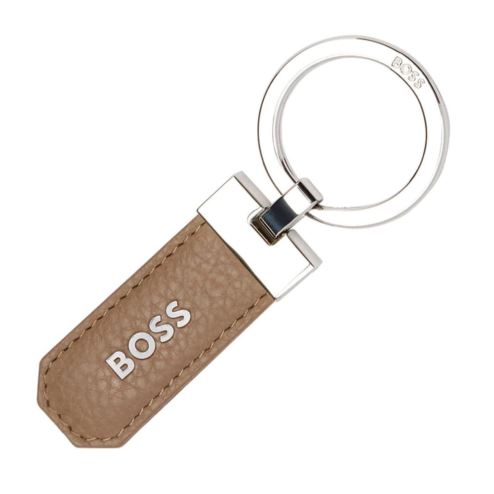 Hugo Boss Novčanik i privjesak u setu, Camel HPKW416X, braon slika 3