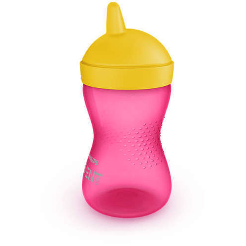 Philips avent šalica s tvrdim nastavkom za usta 18+ roza slika 4