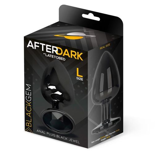 Afterdark Aluminium Blackgem Butt Plug S/M/L slika 30