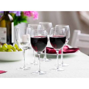 Altom Design Čaše za Crno Vino Diamond 330 ml - Komplet od 6 Komada