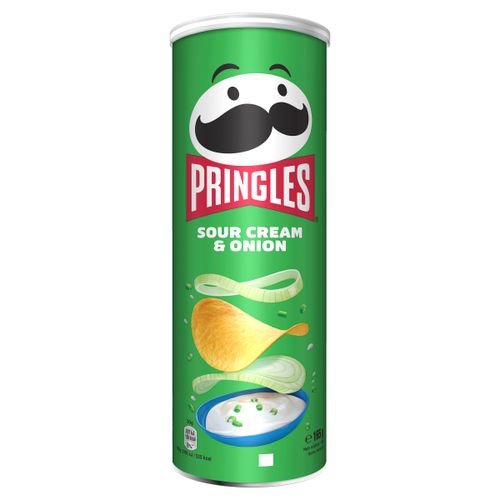 Pringles cips sour cream onion 165 g slika 1