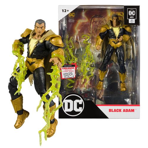 DC Comics Black Adam Strip + Figura Black Adam 17 cm slika 1