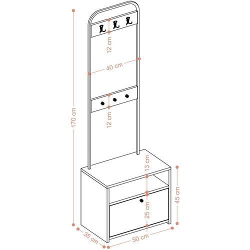 Tina White
Black Hall Stand slika 5