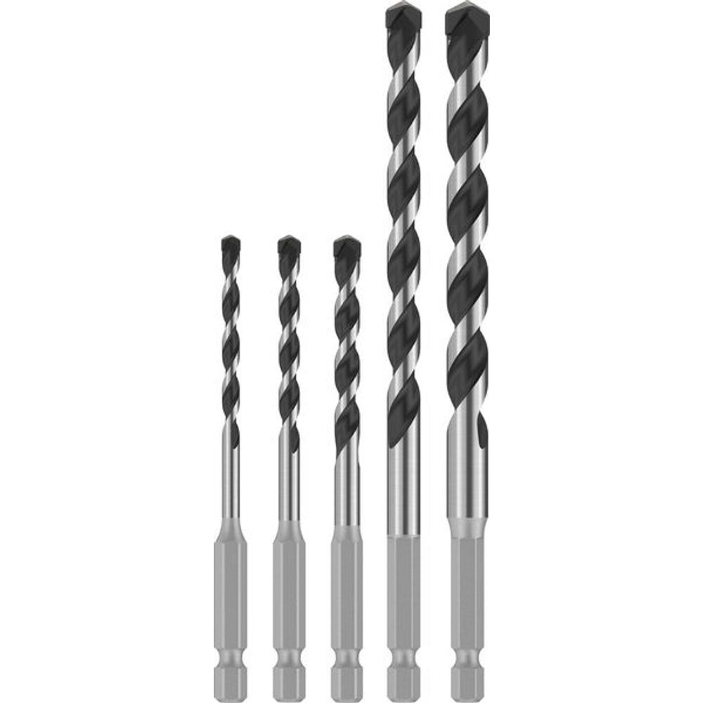 Bosch professional Set svrdla PRO HEX-5, 4 x 100, 5 x 100, 6 x 100, 8 x 150, 10 x 150 mm, 5 kom. slika 2
