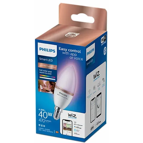 Philips pametna sijalica , 929002448821 WFB 40W C37 E14 922-65 RGB 1PF/6 PHILIPS slika 2