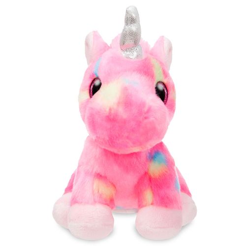 Unicorn pink solft plush toy 18cm slika 1