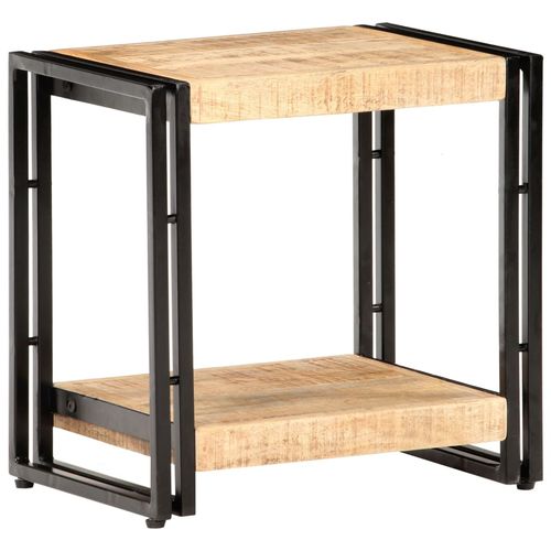 Bočni stolić 40 x 30 x 40 cm od grubog drva manga slika 8