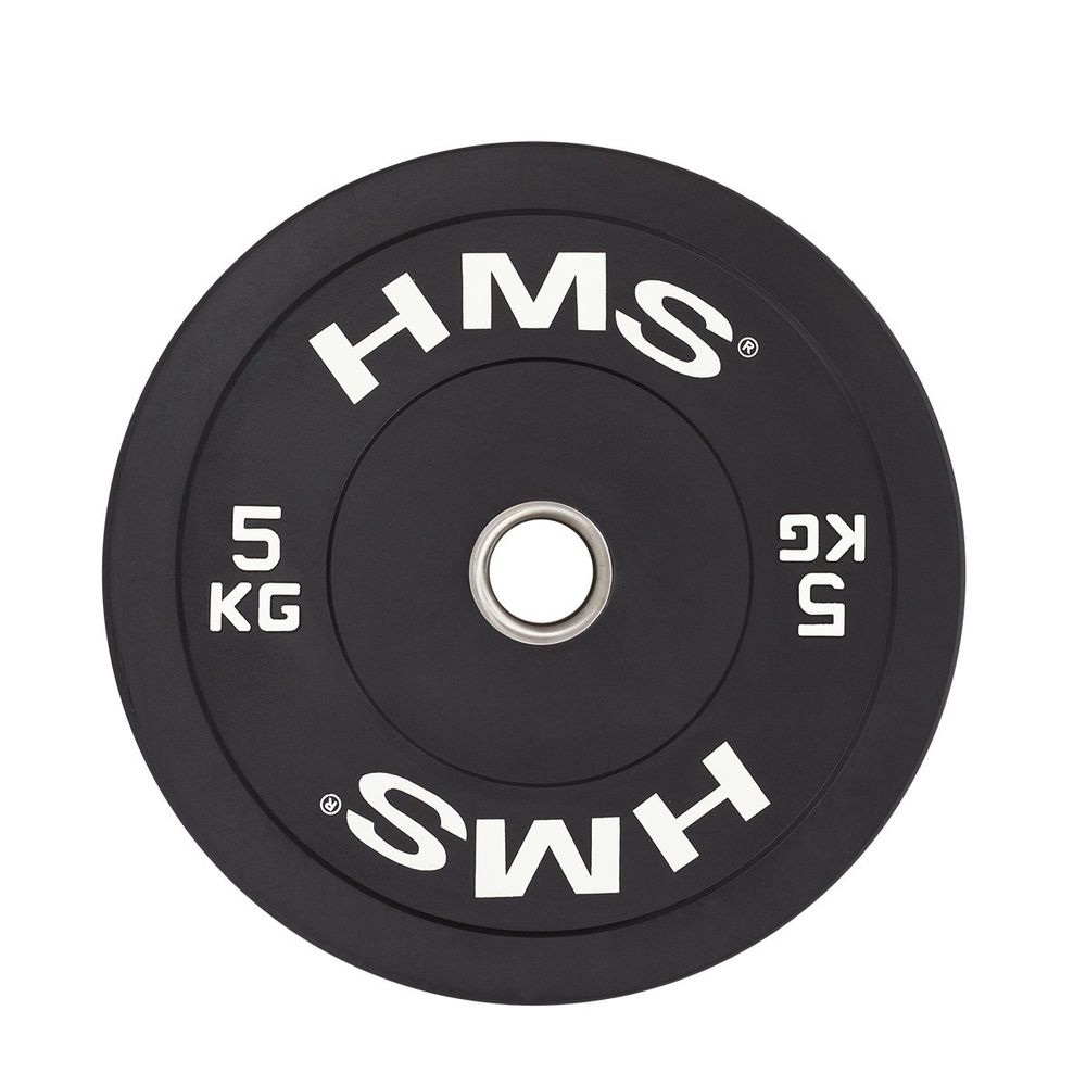 Bbr05 crni olimpijski ploč - branik 5 kg hms slika 2