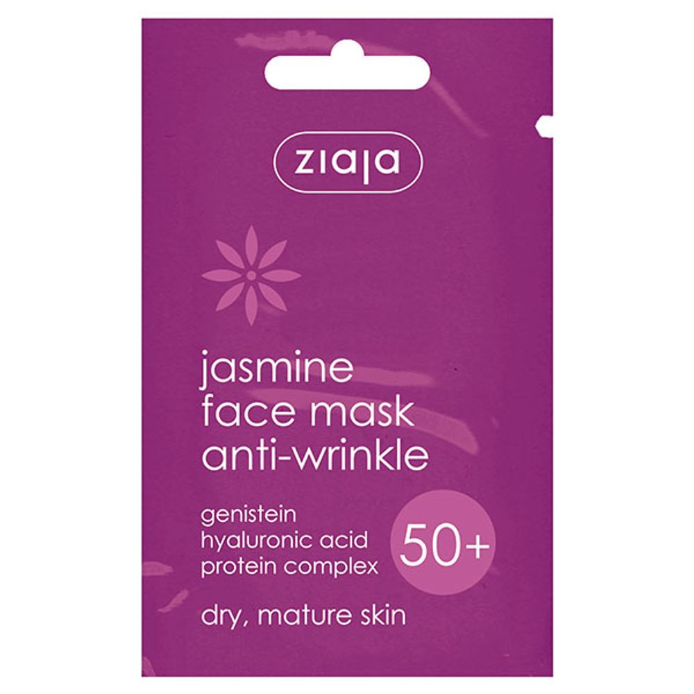 Ziaja jasmin maska protiv bora za lice u vrećici 7ml slika 1