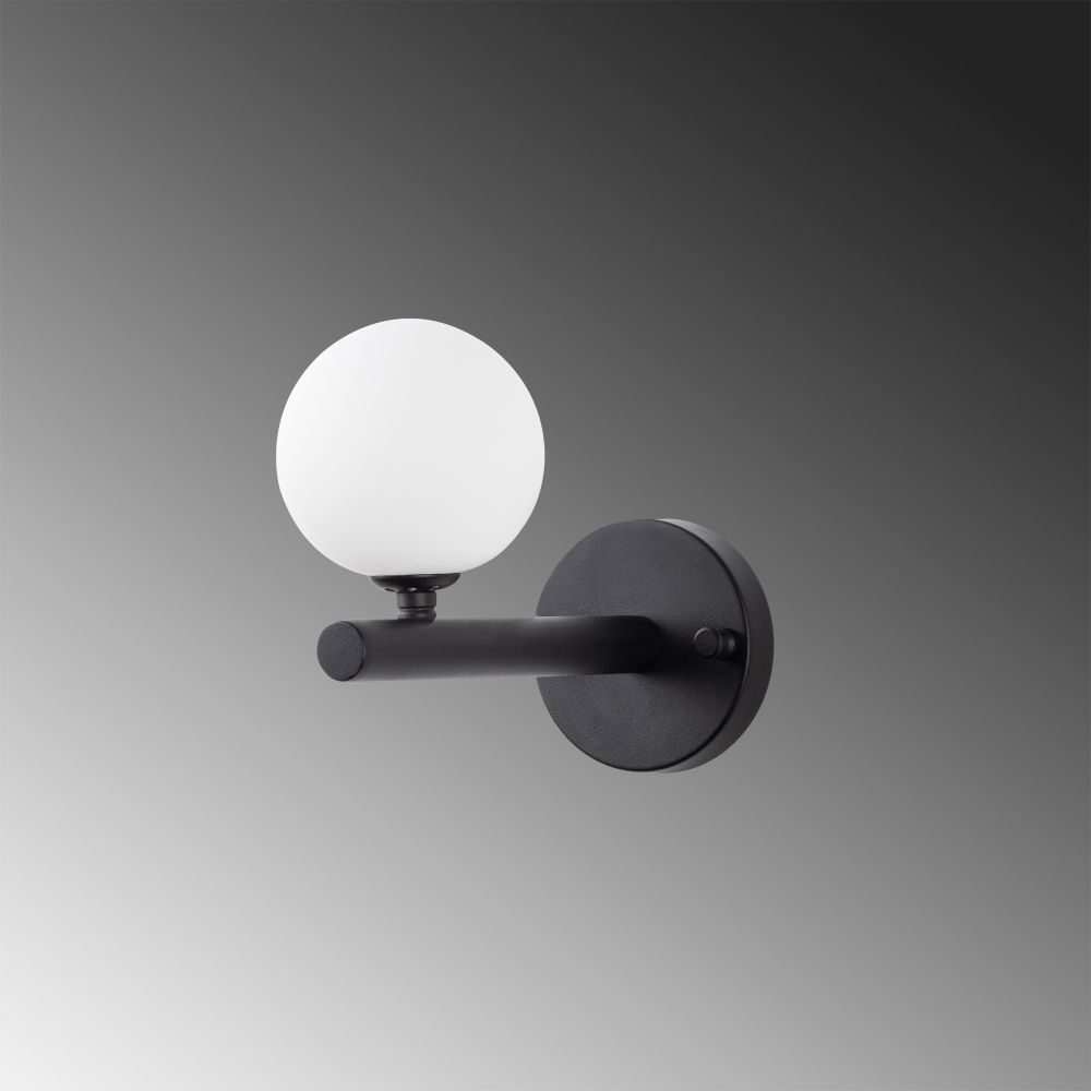 Zidna lampa Domino - 11033 u crno-bijeloj boji slika 3