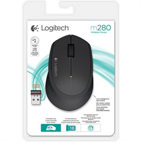 Bežični miš Logitech M280, crni slika 2