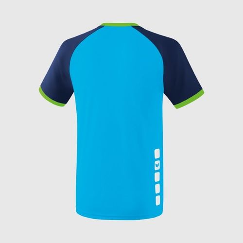 Dres Erima Zenari 3.0 Jersey - Curacao/Navy/Green Gecko slika 3