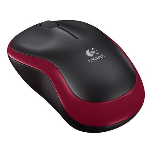 Bežični optički miš Logitech M185 - Crvena slika 1