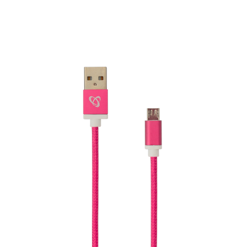 KABEL SBOX USB->MICRO USB M/M 1,5M Blister PINK slika 5