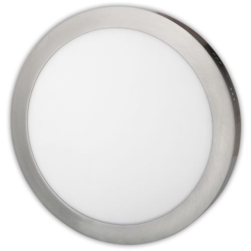 Avide panel nadgradbeni okrugli Satin Nickel 4000K 18W slika 2