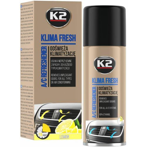 K2 osvježivač za klimu Fresh Lemon 150 ml slika 1