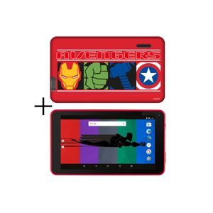 Tablet ESTAR Themed Avengers 7399 HD 7" QC 1.3GHz 2GB 16GB WiFi 0.3MP Android 9 crvena