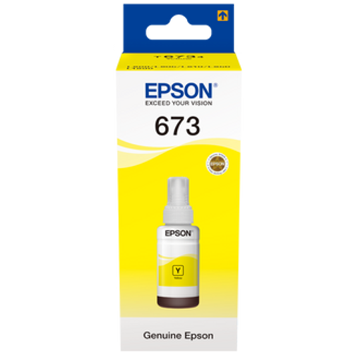 Epson C13T67344A T6734 EcoTank Yellow ink bottle slika 1