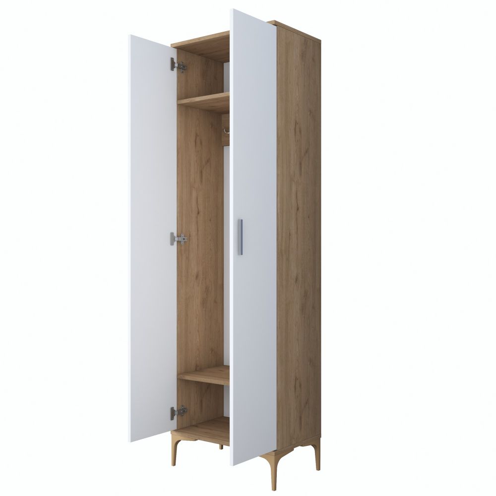 Bijeli Hodnik Ormar EA111 - 2703 Walnut slika 10
