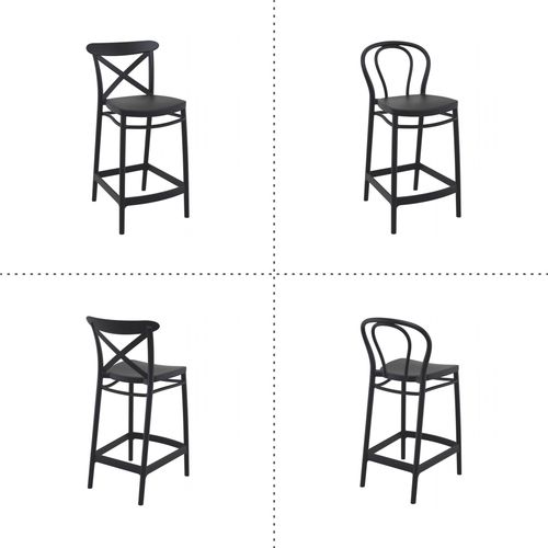 Dizajnerske polubarske stolice — CONTRACT • 2 kom. slika 1