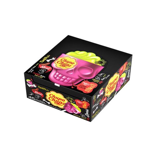 Chupa Chups lizalice 3D Skull Jagoda/Limun 15g/45kom, xxl slika 1