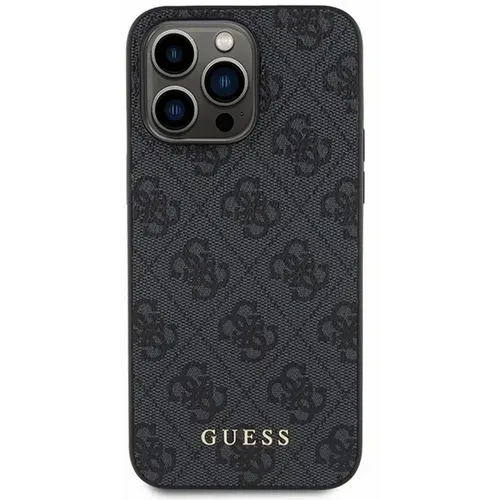 Originalna GUESS Hardcase GUHCP15XG4GFGR futrola za iPhone 15 PRO MAX (4G metalni logo / siva) slika 5