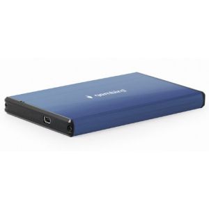 EE2-U3S-3-DB Gembird USB 3.0 Externo kuciste za 2.5 SATA hard diskove, aluminium, deep-blue