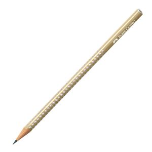Faber Castel Olovka grafitna, Sparkie grip 118214, zlatna