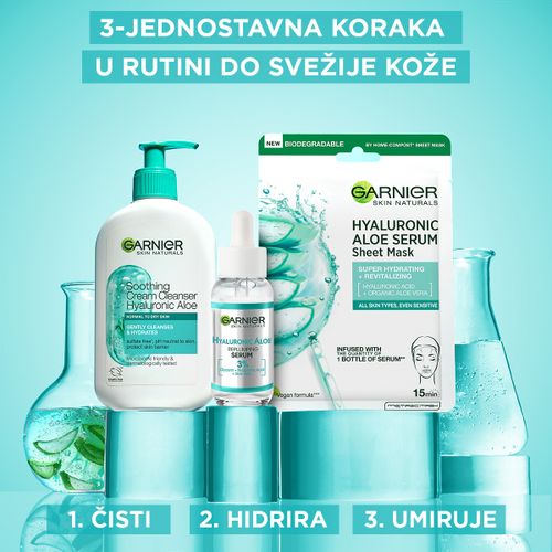 Garnier Hyaluronic Aloe umirujući gel za čišćenje kremaste teksture 250ml ​ slika 7