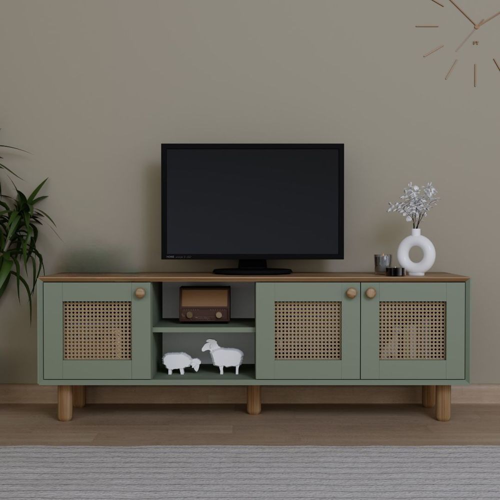 TV Stalak Bohemian 1600-142, Zelena Boja slika 1