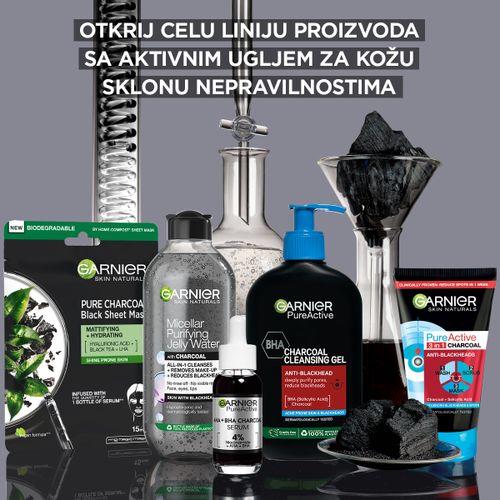 Garnier Pure Active Charcoal gel za čišćenje protiv mitesera 250ml slika 5