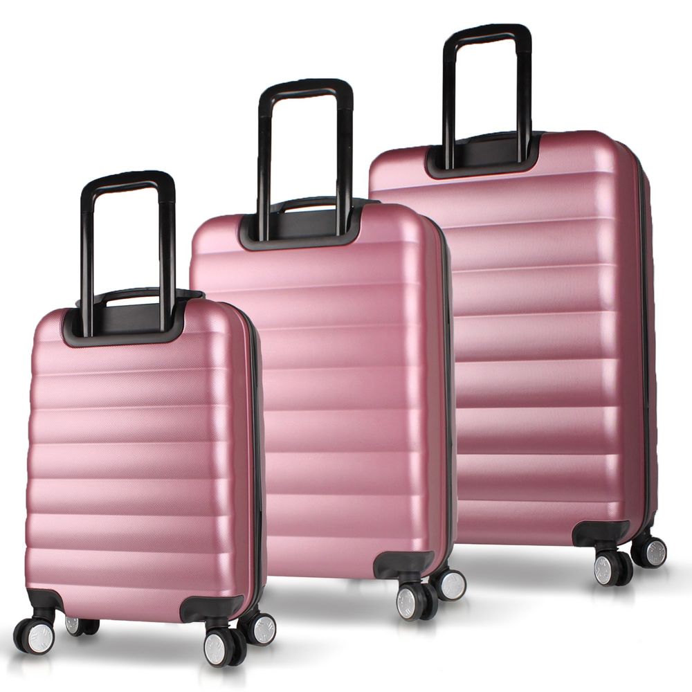 Set Kofera u Roze Zlatnoj Boji (3 Komada) slika 2