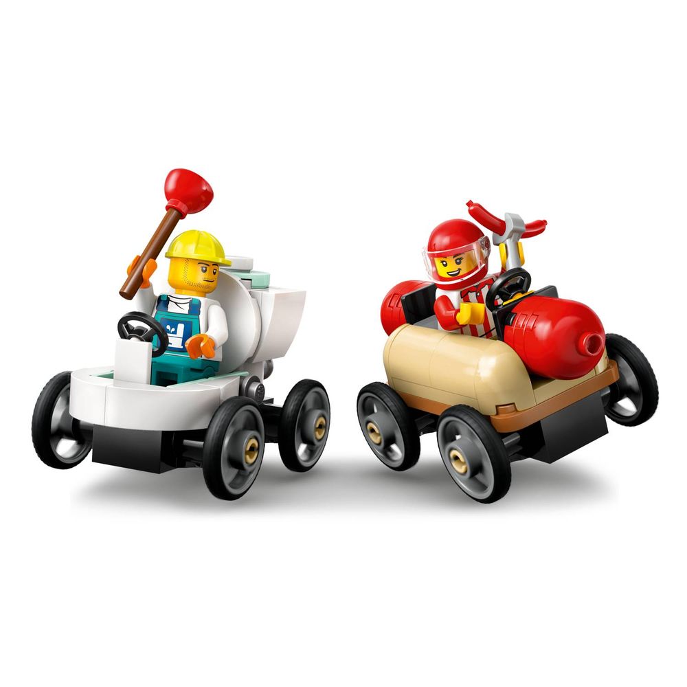 LEGO 60460 Bez ograničenja: Trkalište sa rampom za automobile slika 4