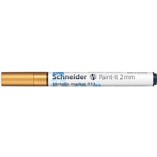 SCHNEIDER Flomaster Paint-It metalik marker  011, 2 mm, zlatni slika 1