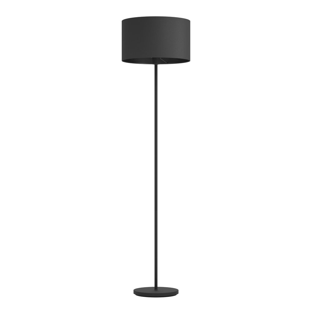 Eglo podna lampa maserlo 1 e27 1x40w crno/crno v:1515mm o380mm slika 5