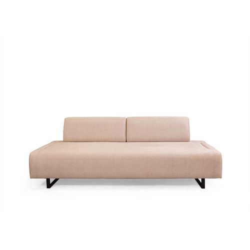 Atelier Del Sofa Infinity sa bočnim stolom - Bež trosed na razvlačenje slika 7