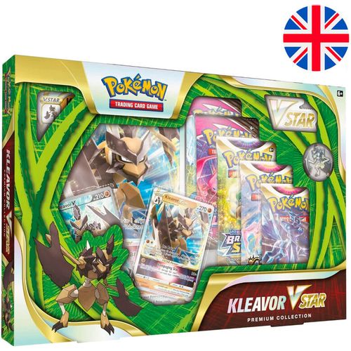English Pokemon Kleavor VStar blister set of collectible cards slika 1