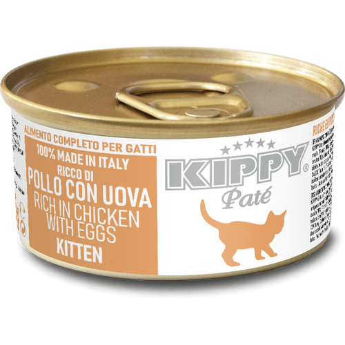 VBBC Kippy pate vlažna hrana za mačiće u konzervi - piletina 85g   slika 1