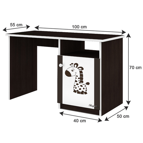 Dječji radni stol brown giraffe slika 2