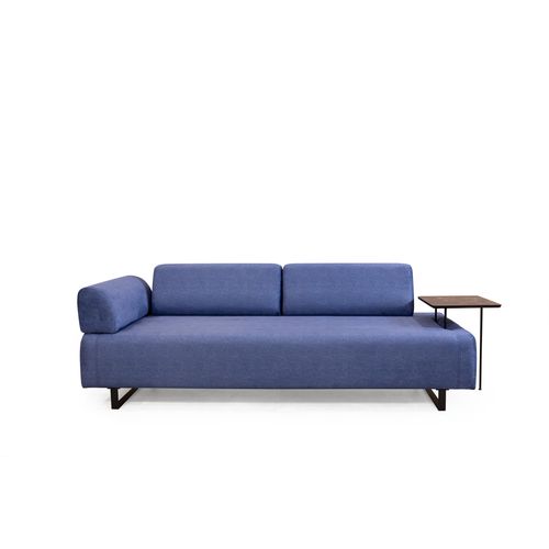 Atelier Del Sofa Trosjed na razvlačenje INFINITY plavi, Infinity with Side Table - Blue slika 8