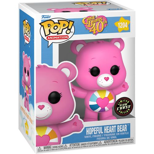 Funko POP figura Care Bears 40. obljetnica - Hopeful Heart Bear Chase slika 1