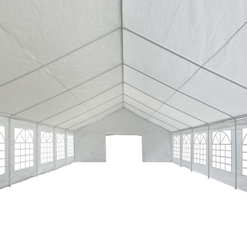 Šator za zabave od PE-a 6 x 16 m bijeli slika 43