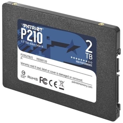 Patriot SSD, 2TB, 2.5", P210SATA 3, 520/430 MB/s slika 1